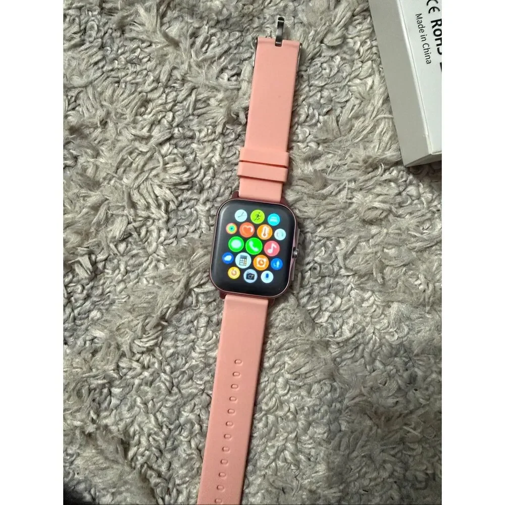 DOVIICO Pink Smart Touch Screen Watch Brand New